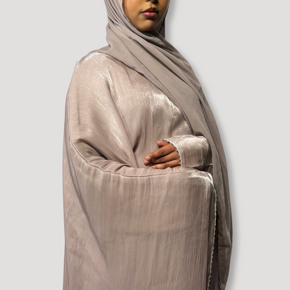 Pink Butterfly Abaya